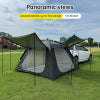 Outdoor Automatic Portable Tent – Fake Double-Layer, Quick Open & No-Setup for Camping, Beach, Car Tail